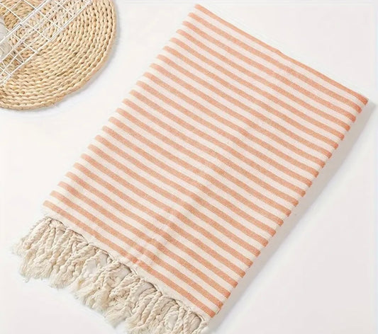 Toile de plage model "Lilly" – Style bohème raffiné